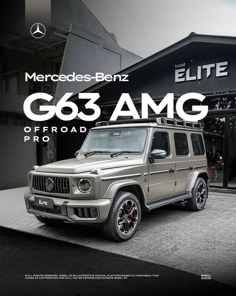 NIK 2026 Mercedes-Benz G63 AMG Offroad Pro Dark Olive Green Magno