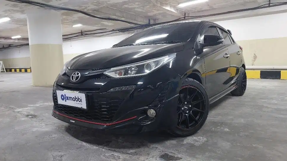 TDP 10JT, Toyota Yaris 1.5 TRD Sportivo 7 AB Bensin-AT Hitam 2019