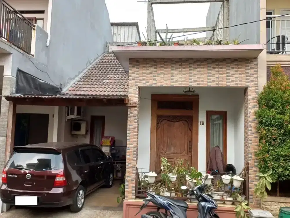 Rumah Strategis 5 Menit ke Pintu Tol Parigi 3 Kamar Siap Huni J-42247
