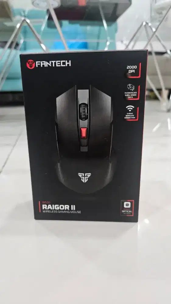 Fantech Mouse Wireless Gaming Raigor II WG10 Black