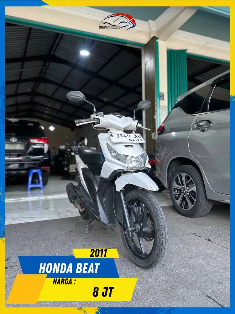 HONDA BEAT 2011 MURAH MERIAH MASZEHH HIKMAH MOTOR KEPUH