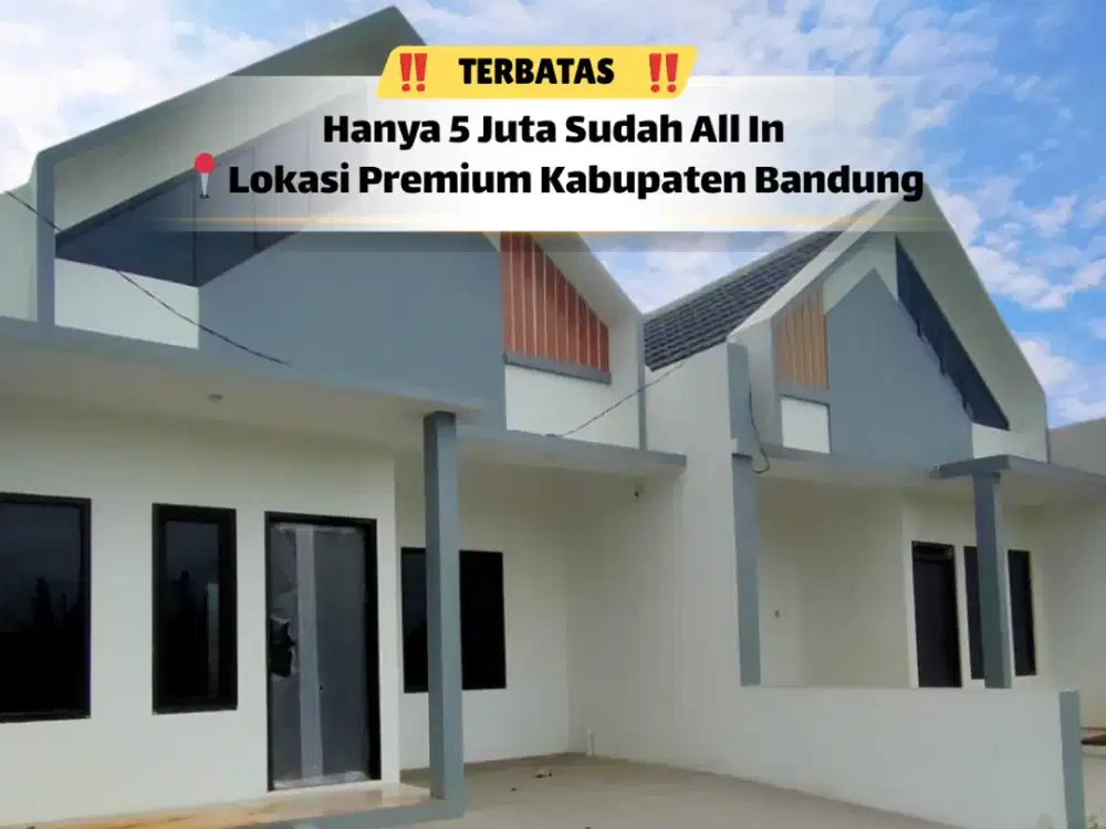Rumah Modern Bandung Selatan – Akses Tol Cepat