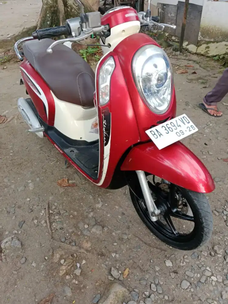 Jual motor scoppy tahun 2013 lengkap