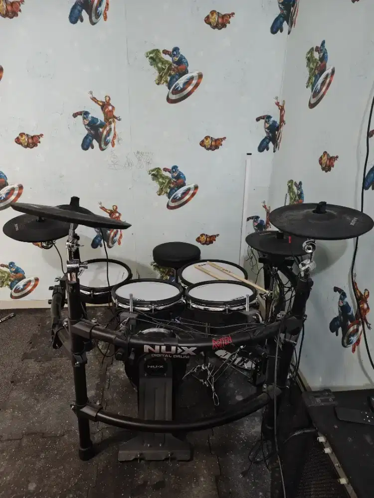 jual drum Nux DM8