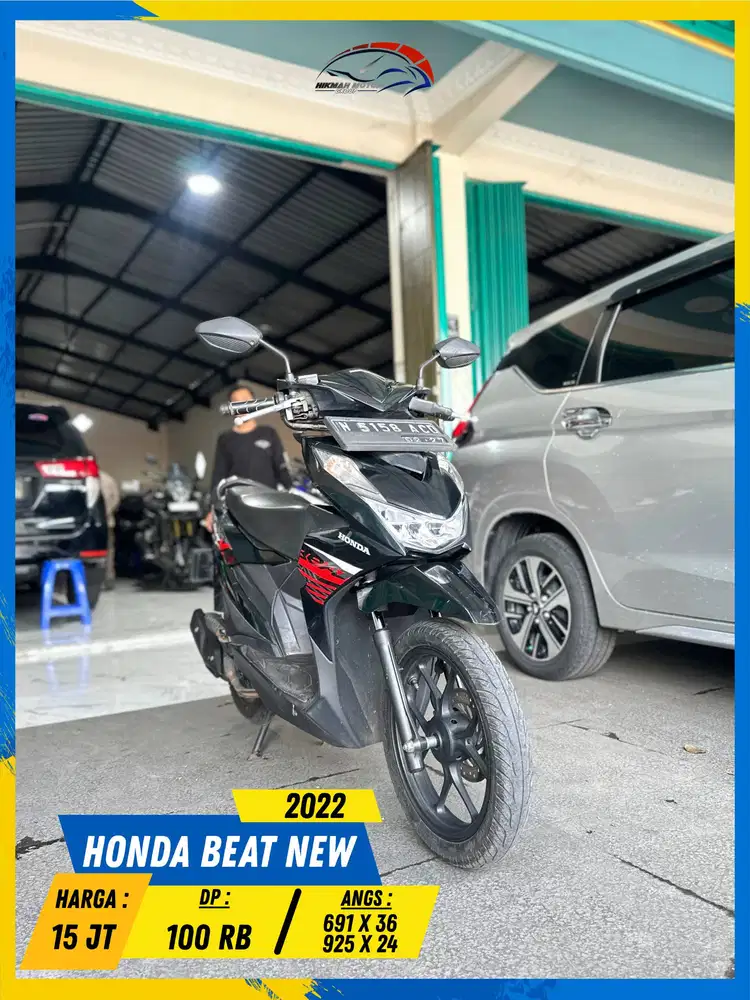 HONDA BEAT NEW 2022 MANTAP GASS MASZEHH HIKMAH MOTOR KEPUH