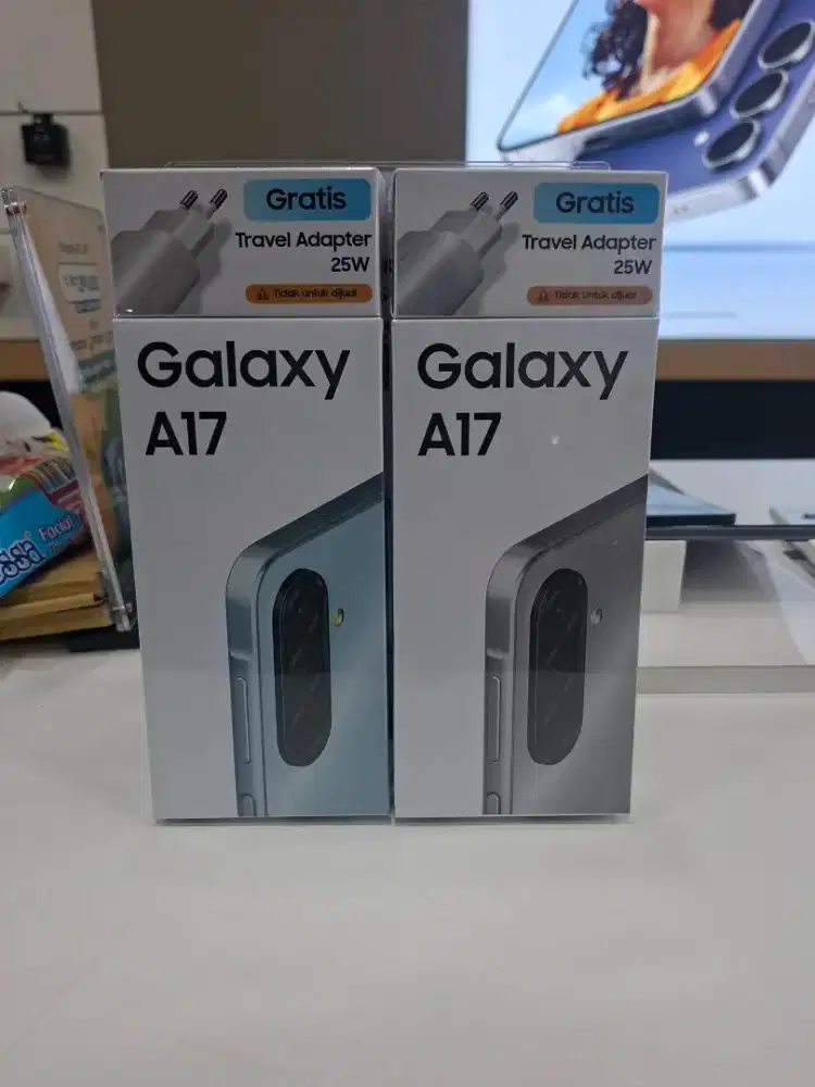 SAMSUNG GALAXY A17 RAM 8/256GB FREE ADAPTOR 100% ORIGINAL