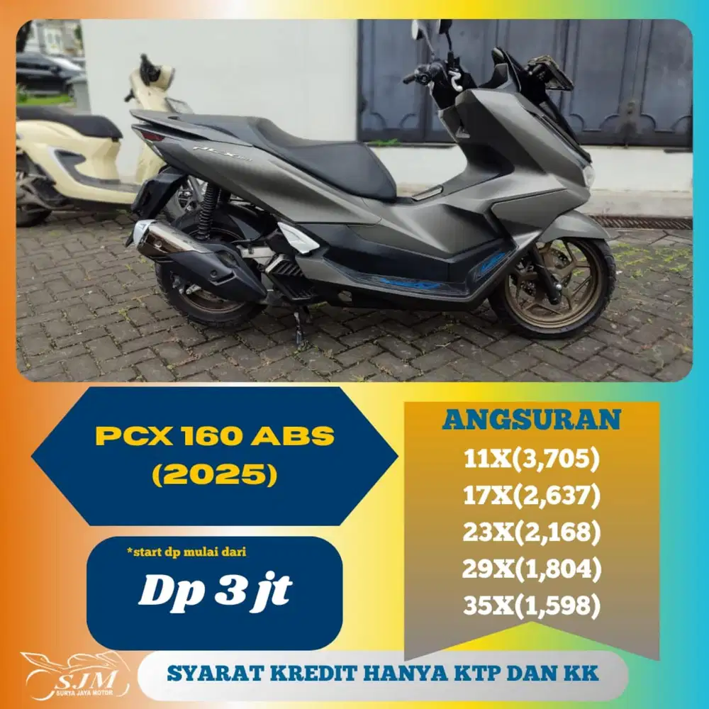 HONDA PCX 160 ABS 2025 CASH & KREDIT