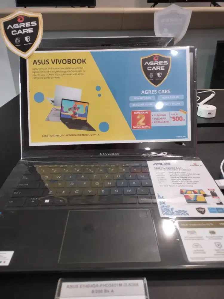 ASUS VIVOBOOK | 8GB DDR4 om board | Intel Core i3-N305