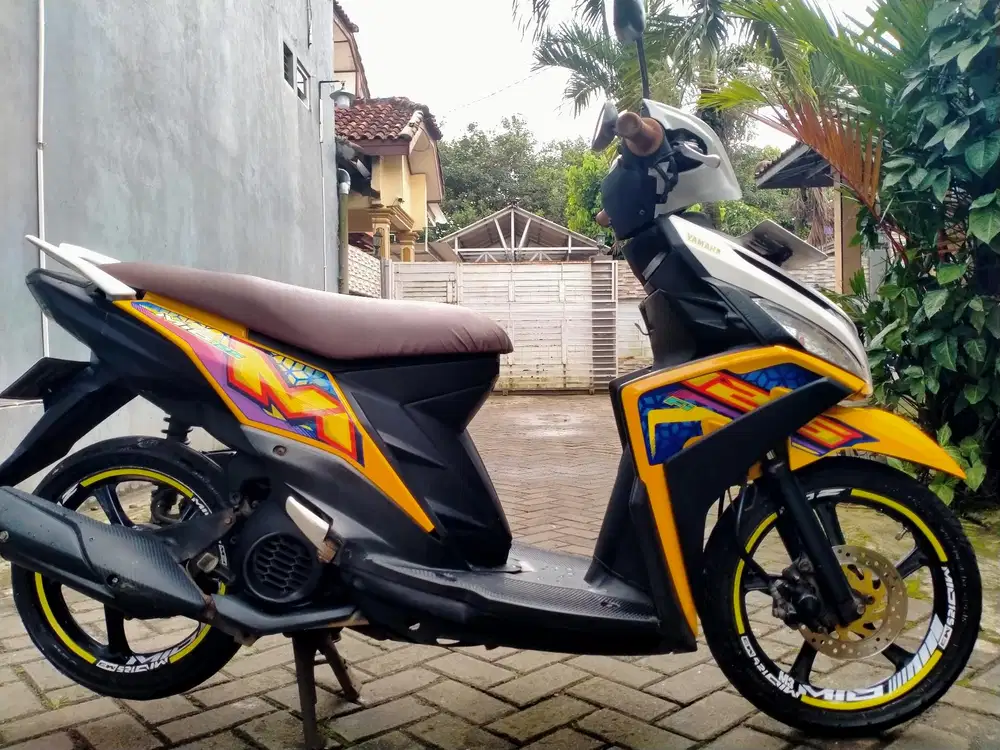 Mio M3 125 blucore lengkap motor sehat keterangan detail dibawah