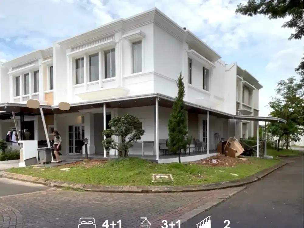 Rumah Hook Full Furnished Sudah Renovasi The Springs