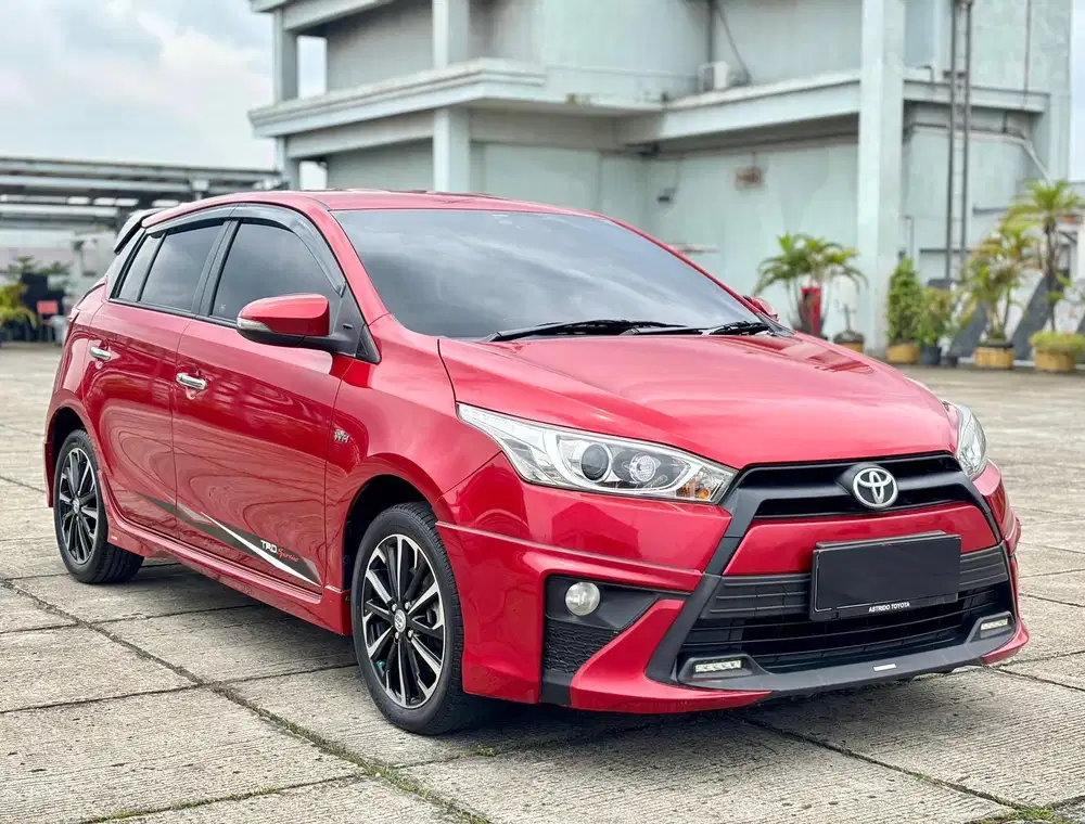 [LOW KM 30.000] TOYOTA YARIS TRD AT 2017 MERAH ISTIMEWA TT 2016 MATIC
