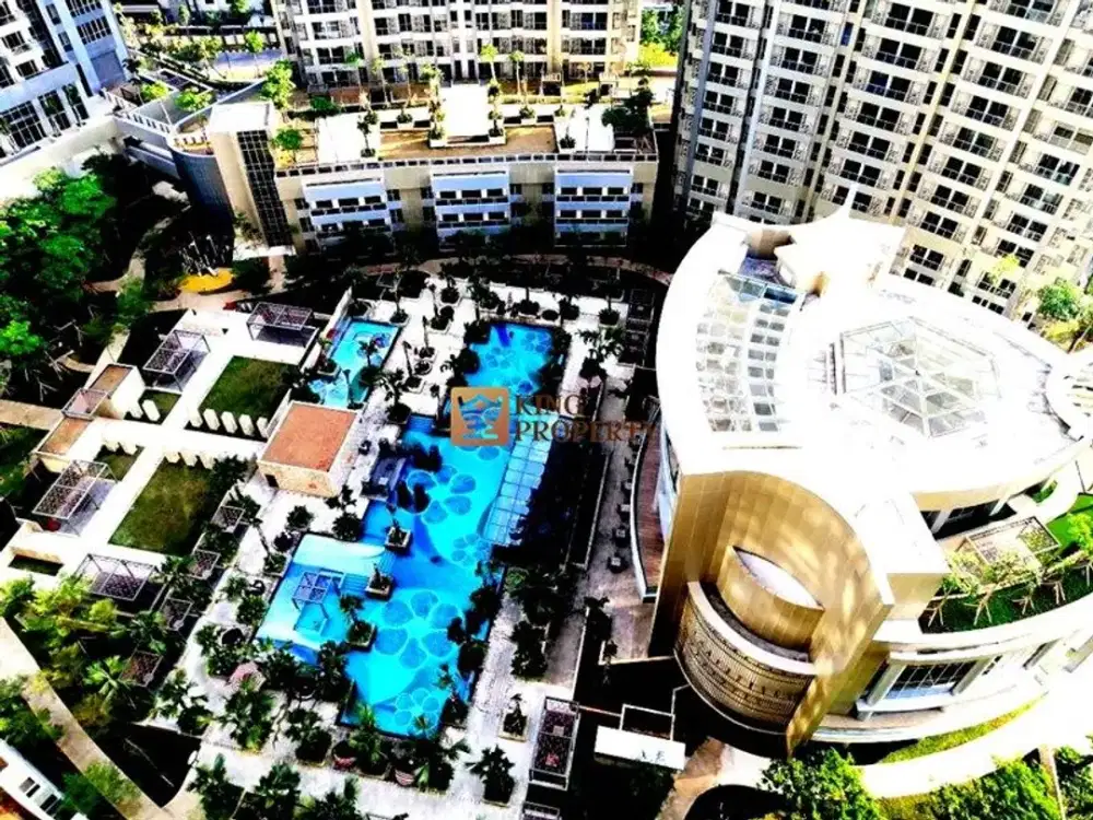 Ready Survey unit langka Disewakan Studio Apartemen Taman Anggrek Residence Tares Parially Furnished Rapi Dekat Mall TA, APL Tower CP & Kampus Untar