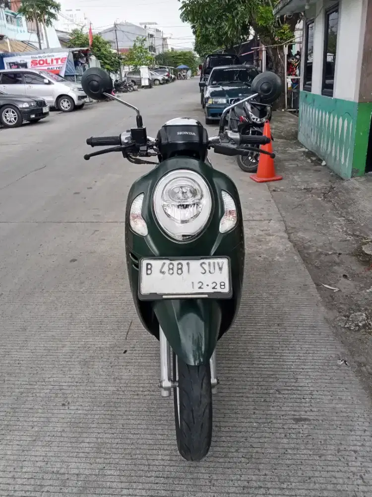 HONDA SCOOPY KEYLESS TH 2023 KONDISI GRESS FULL ORISINIL SEPERTI BARU