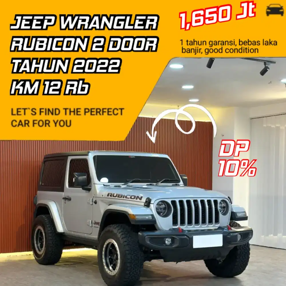 Jeep Wrangler Rubicon 2 door TC 2.0 AT Tahun 2022