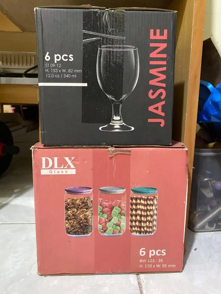 Gelas & toples estetik