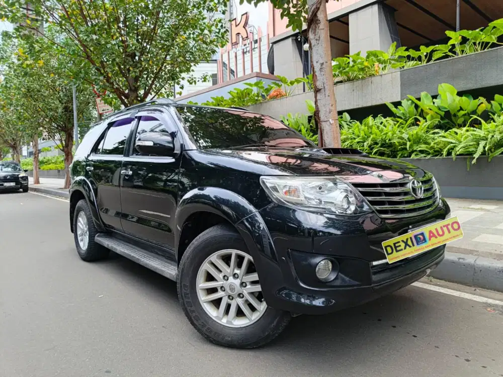 (KM80000) TOYOTA FORTUNER TRD VNT DIESEL 2014 NIK 2013 ISTIMEWA BAGUS