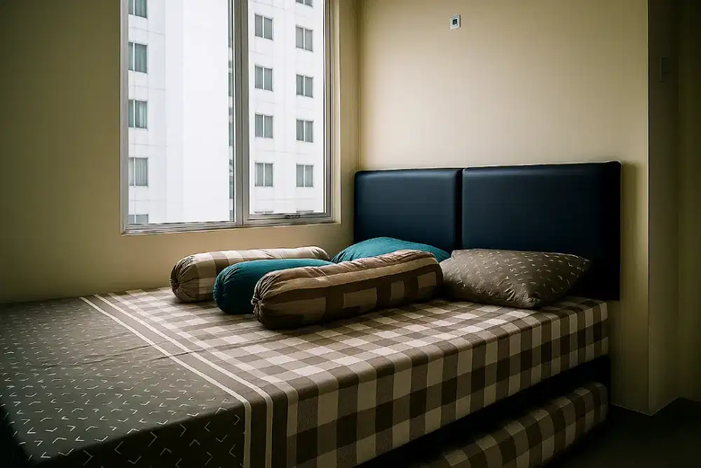 Tipe 2 Bedroom Furnished Apartemen Bassura City include IPL