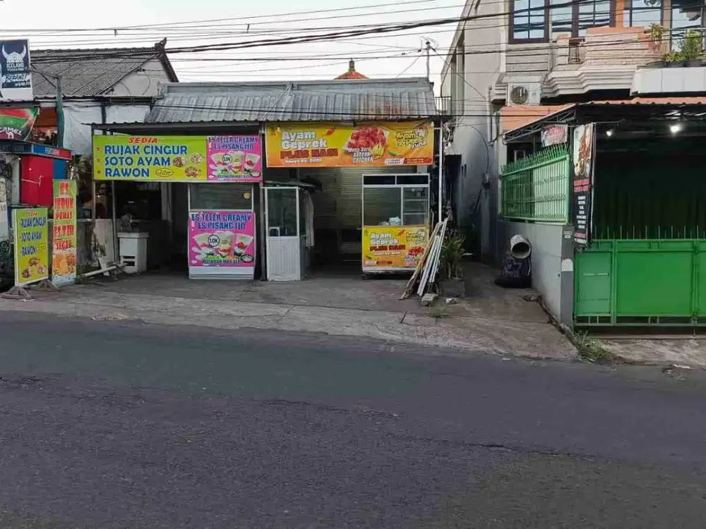 Jual Harga Global Tanah+bangunan Jl Tangkuban Perahu Denpasar Barat cocok untuk Usaha/investasi/Hunian.