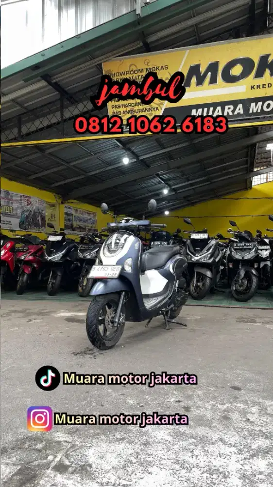 READY HONDA SCOOPY SPORTY 2025 SIAP PAKAI