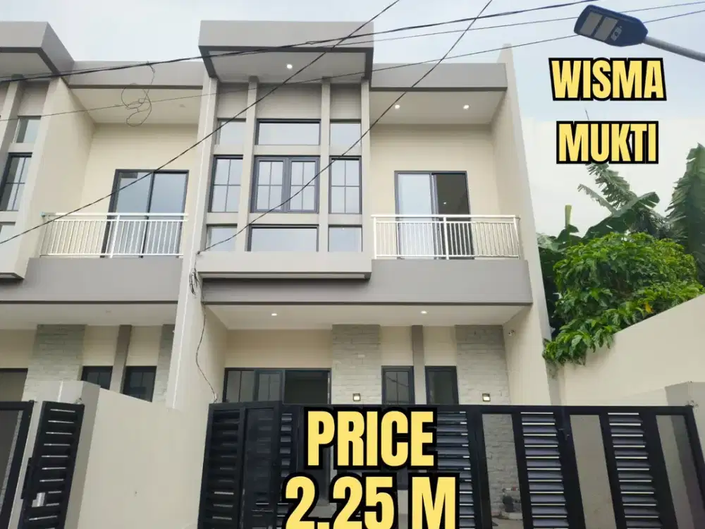 ‼️BARU GRESS 2 UNIT‼️ RUMAH WISMA MUKTI KLAMPIS ANOM SURABAYA TIMUR. DEKAT MERR, SEMOLOWARU,KERTAJAYA, MANYAR, ITS, GALAXY MALL, DHARMAHUSADA, Dll