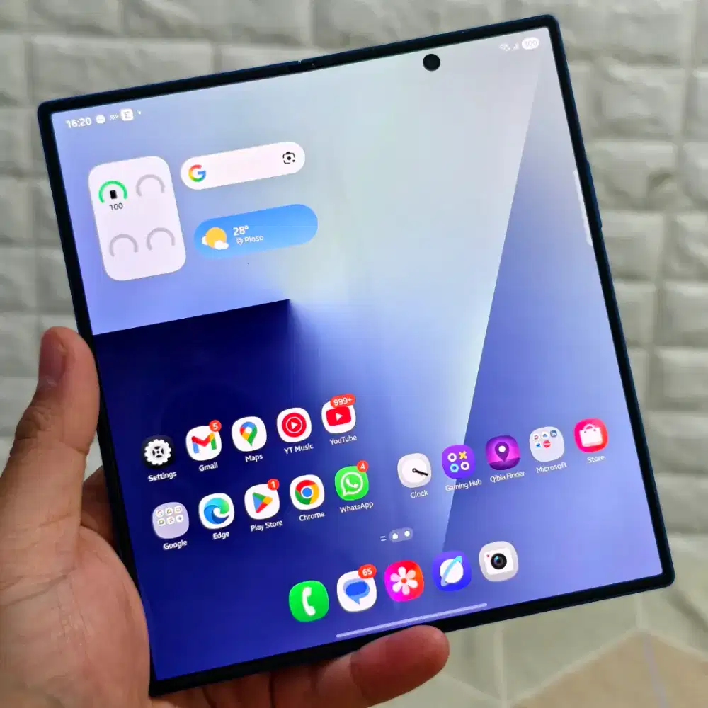 Samsung Galaxy Z Fold 7 512GB Blue Shadow Biru Resmi SEIN Mulus