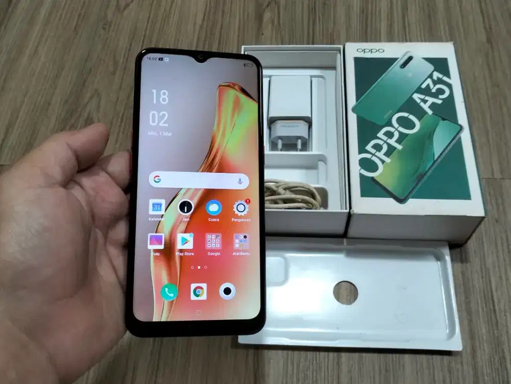 BUTUH UANG OPPO A31 RAM 6GB / 128GB 4G LTE Duos 6.5in Finger Fullset