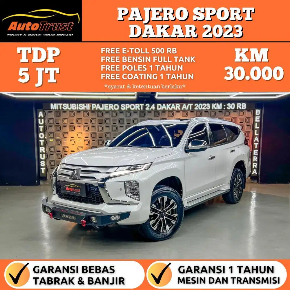 CASH 520 JUTA | MITSUBISHI PAJERO SPORT DAKAR A/T 2023