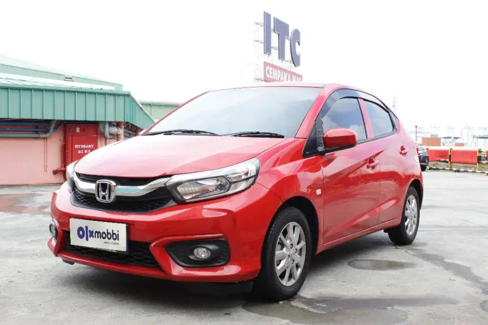 TDP 8,JT, Honda Brio Satya 1.2 E Bensin-AT Merah 2022