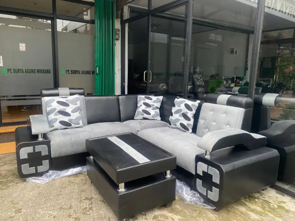 Sofa sudut elegan, hadirkan kenyamanan maksimal