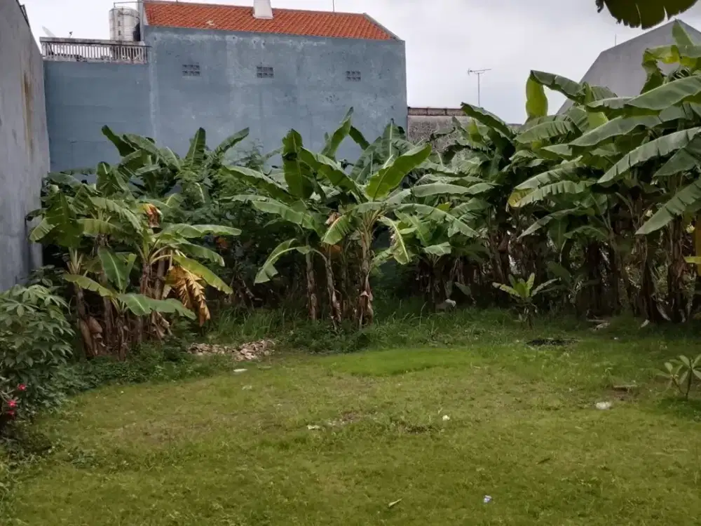 Kavling Tanah di Klampis  STRATEGIS Row jln paving 15 m