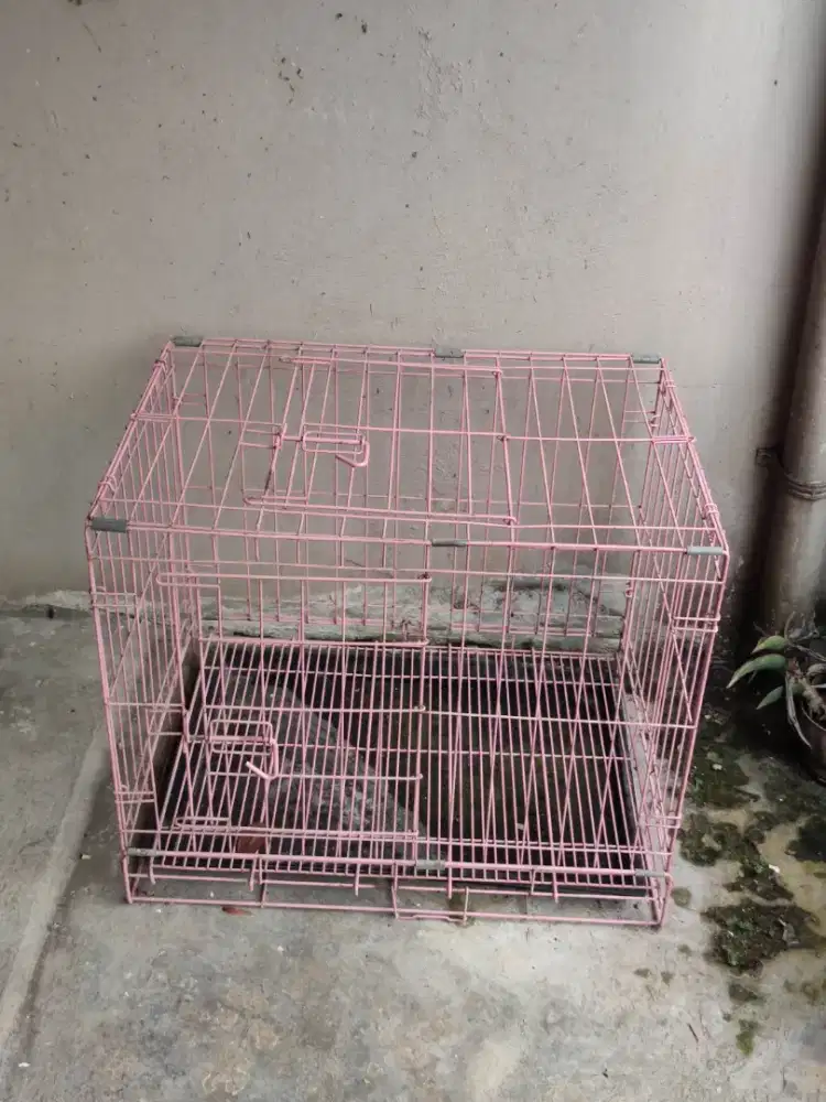 Kandang Hewan Lipat Serbaguna uk 60x42x50cm