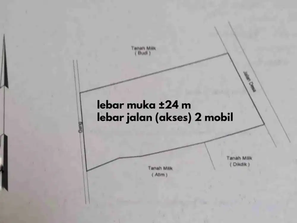 Jual Tanah 1.123 m² di Kiara Payung Banjaran Wetan Kabupaten Bandung