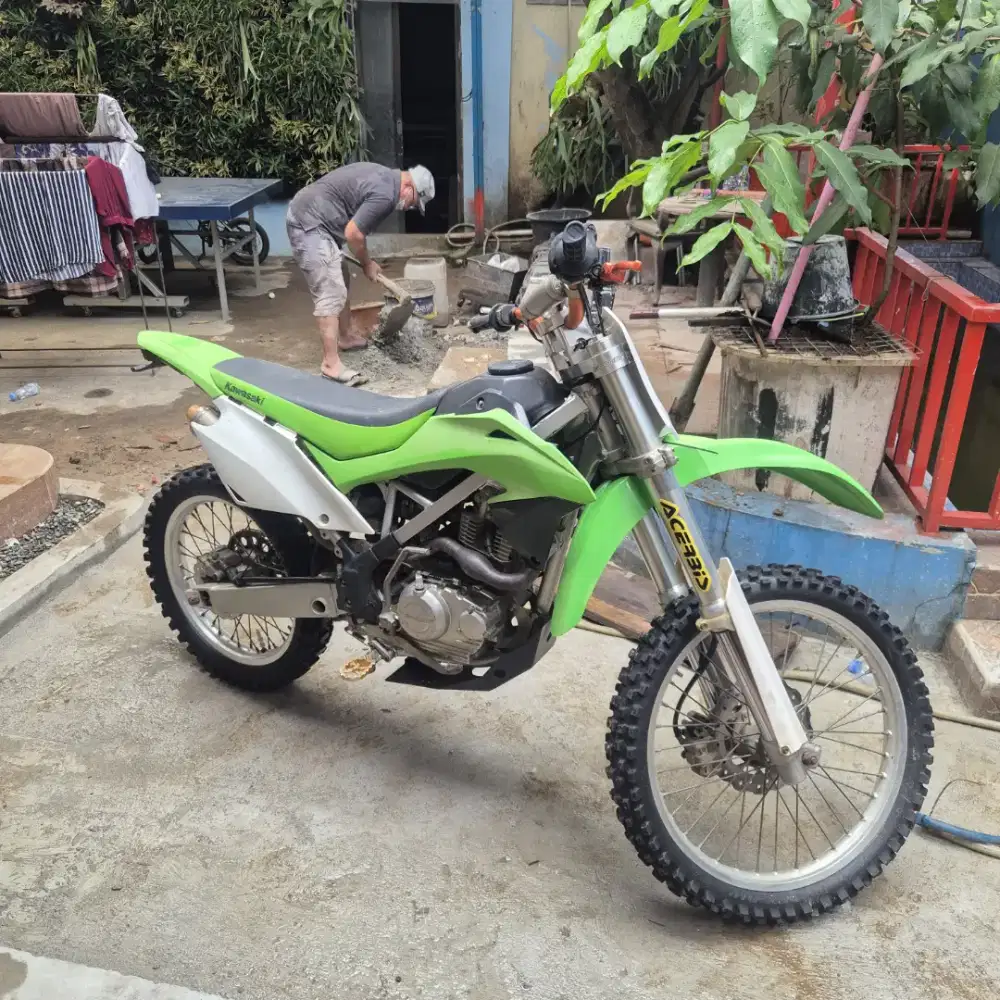 Jual klx th 2016 siap gas gunung