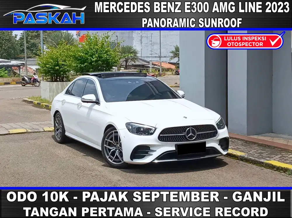 Odo=10k BUNGA=4% SEPTEMBER GANJIL WARANTY Mercedes BENZ E300 AMG 2023
