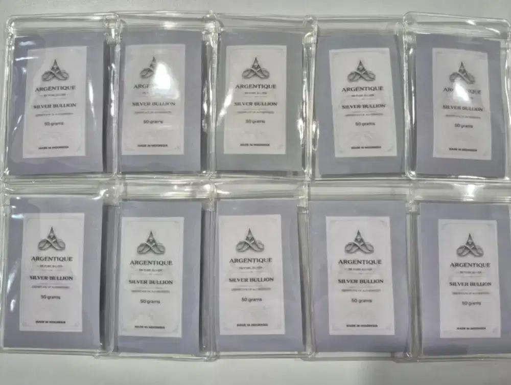 Lantakan Silver Perak Argentique 50gr