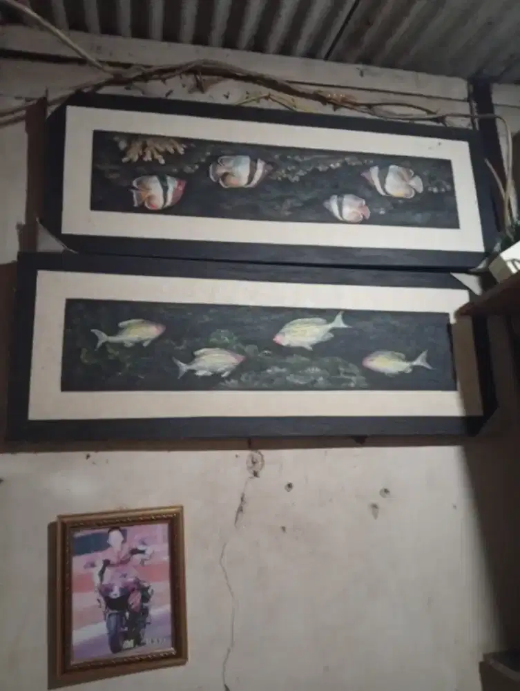 Jual lukisan lebar 100 tinggi 40