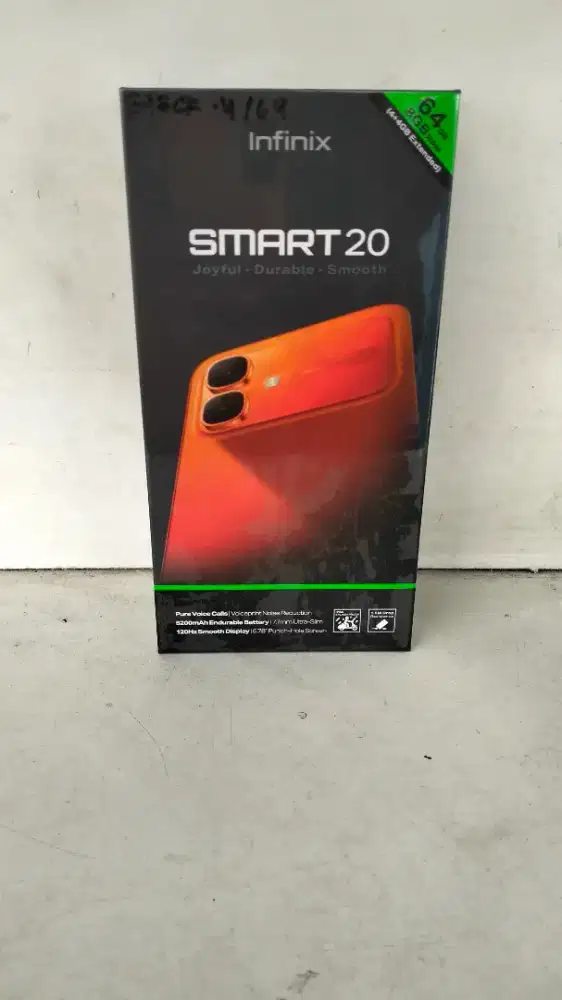 Infinix smart 20 (4/64) new spesial promo