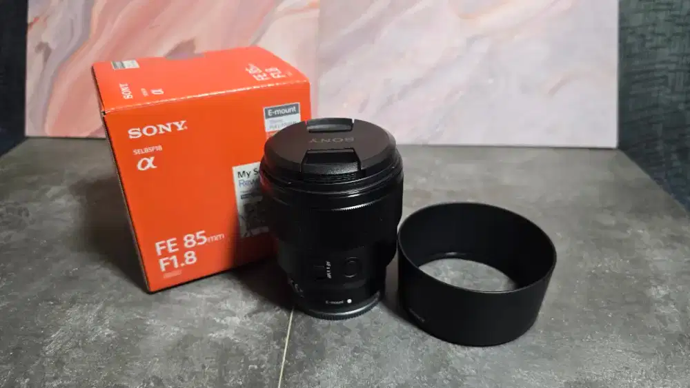 Jual Lensa Sony FE 85mm f1.8 BNOB