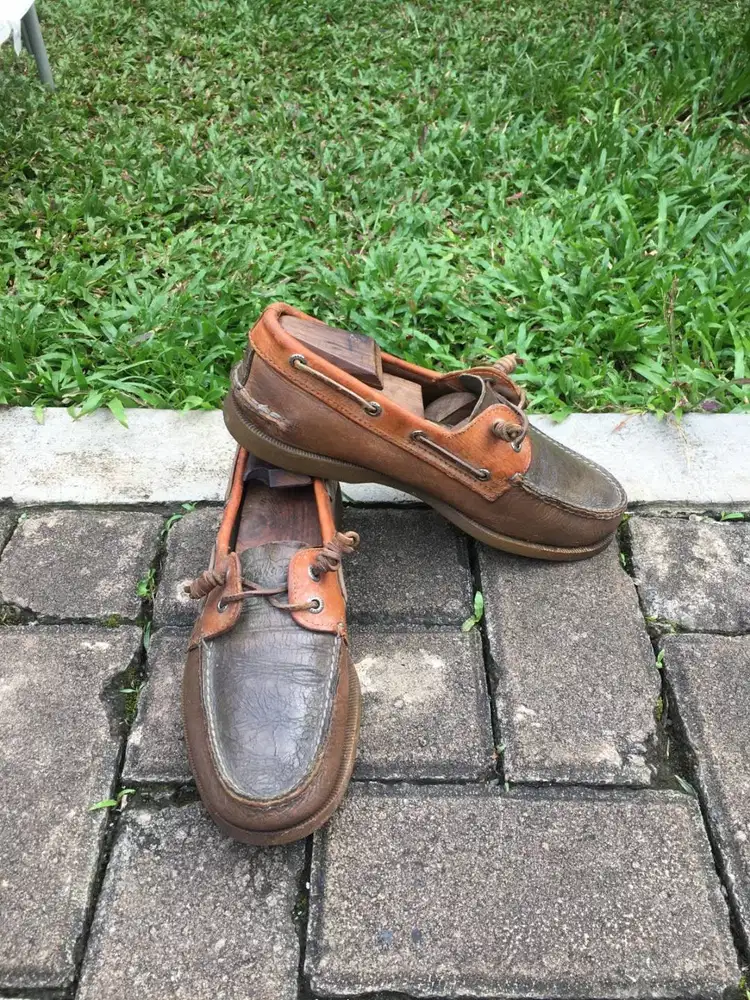 Sepatu Second Original Kulit Sperry Top Siders