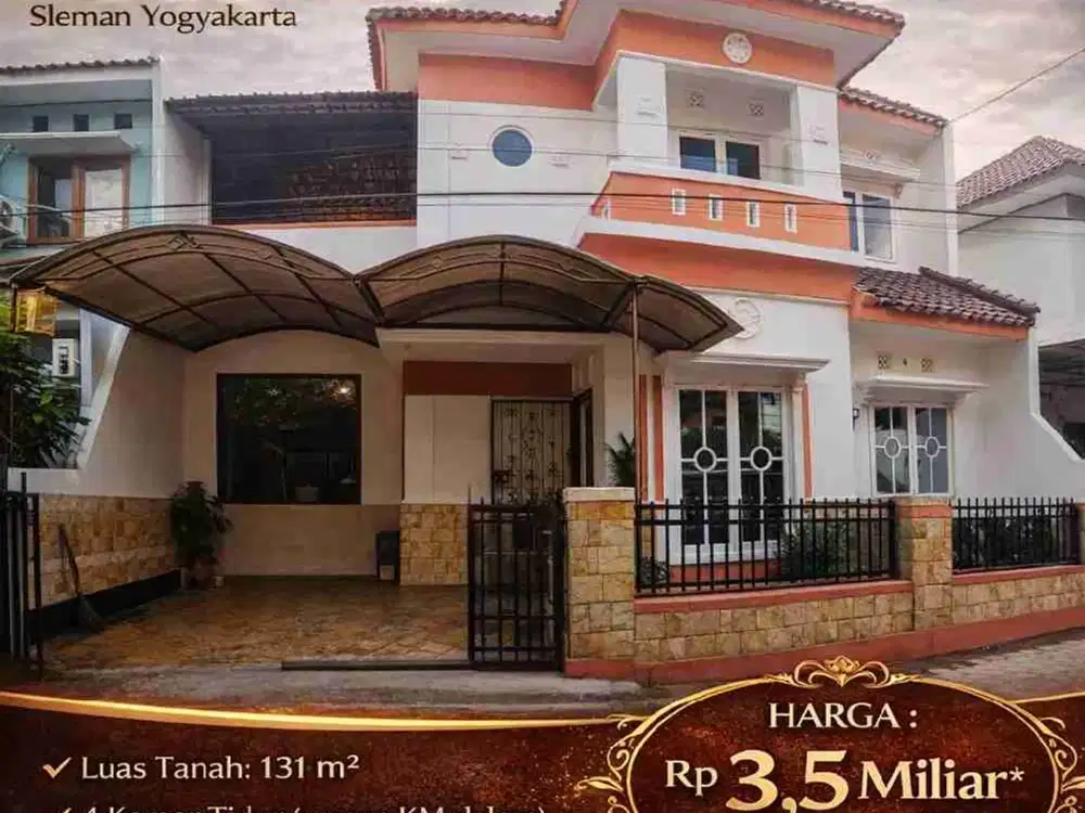 RUMAH MEWAH 2 LANTAI DI VILA PONDOK GEMILANG JOMBOR