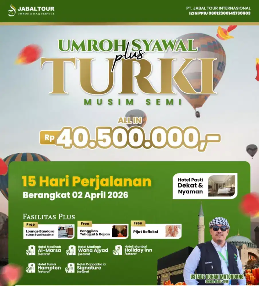 Umroh dengan harga yg terjangkau
