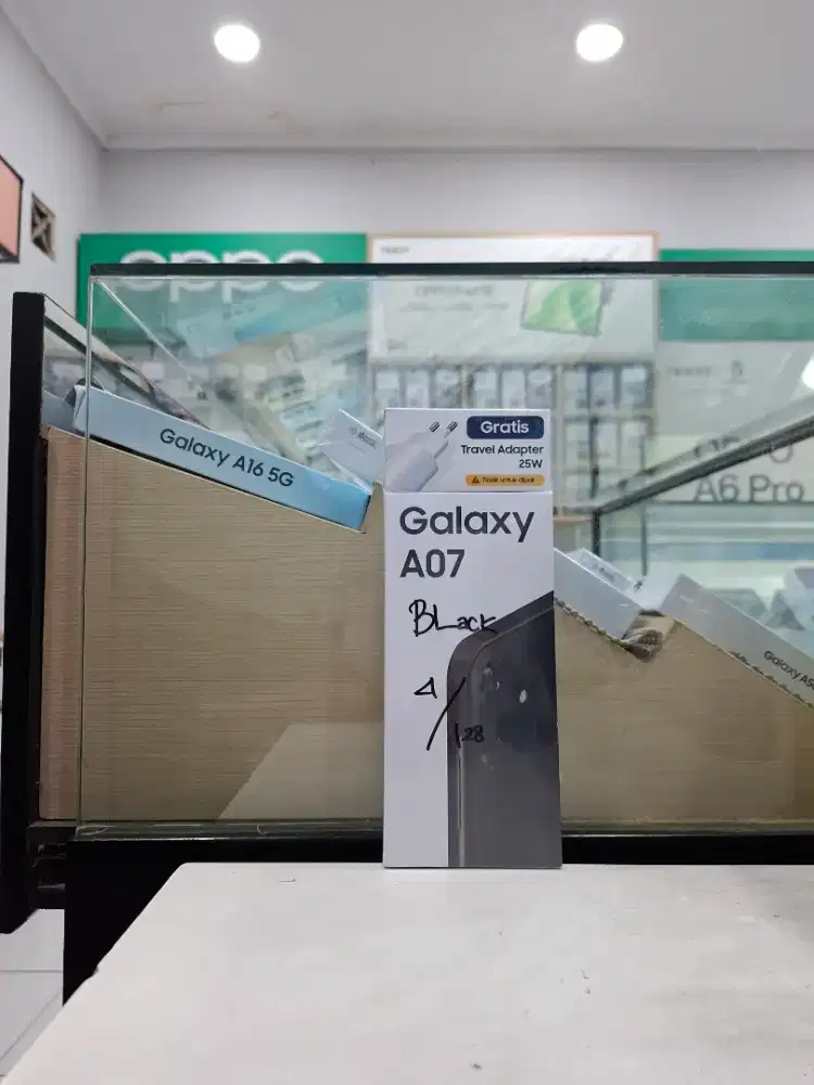 SAMSUNG A07 4/128 NEW MURAH GARANSI RESMI