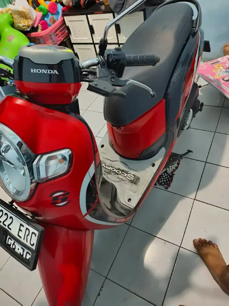 Scoopy 2020 pajak hidup ,plat panjang