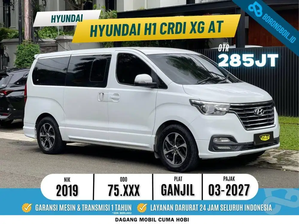 DIESEL! HYUNDAI H1 XG CRDI AT 2019 SIAP PAKAI