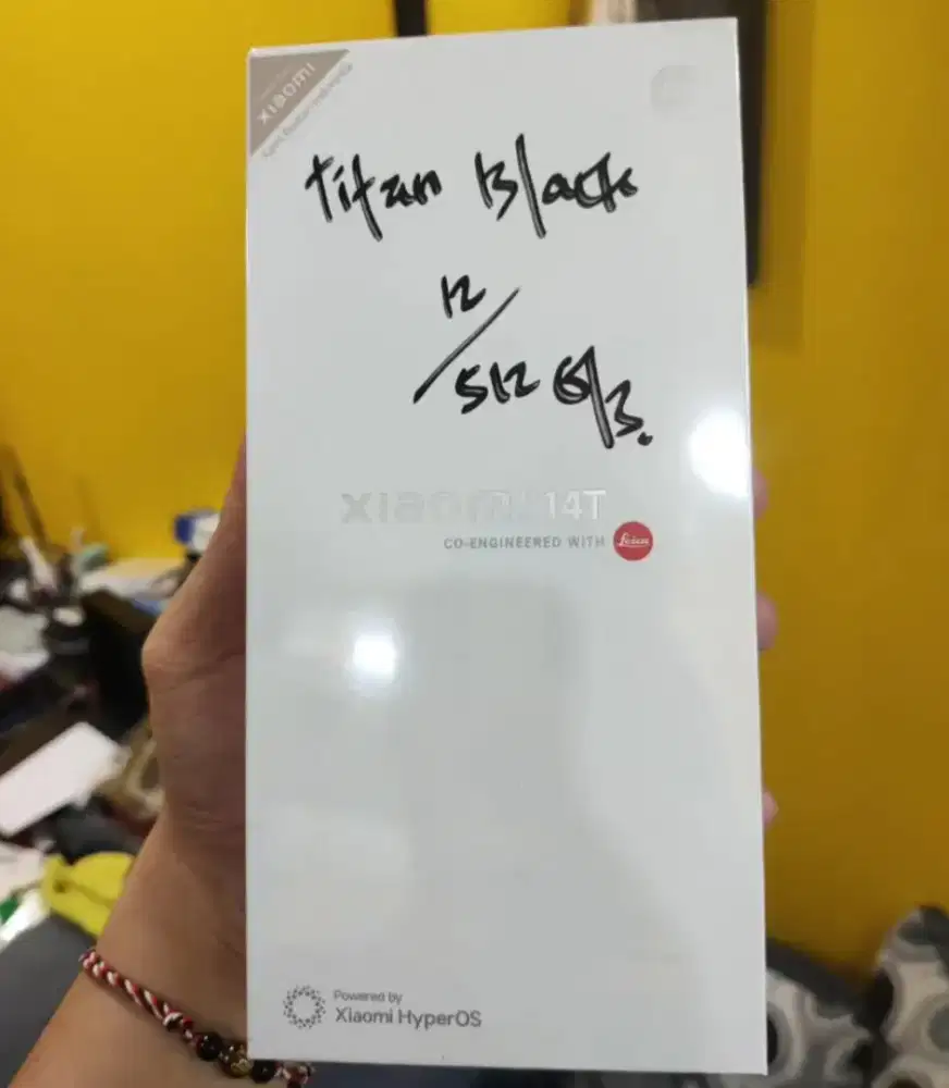Xiaomi 14T 5G 12GB+512GB Black BNIB Garansi Resmi Indonesia