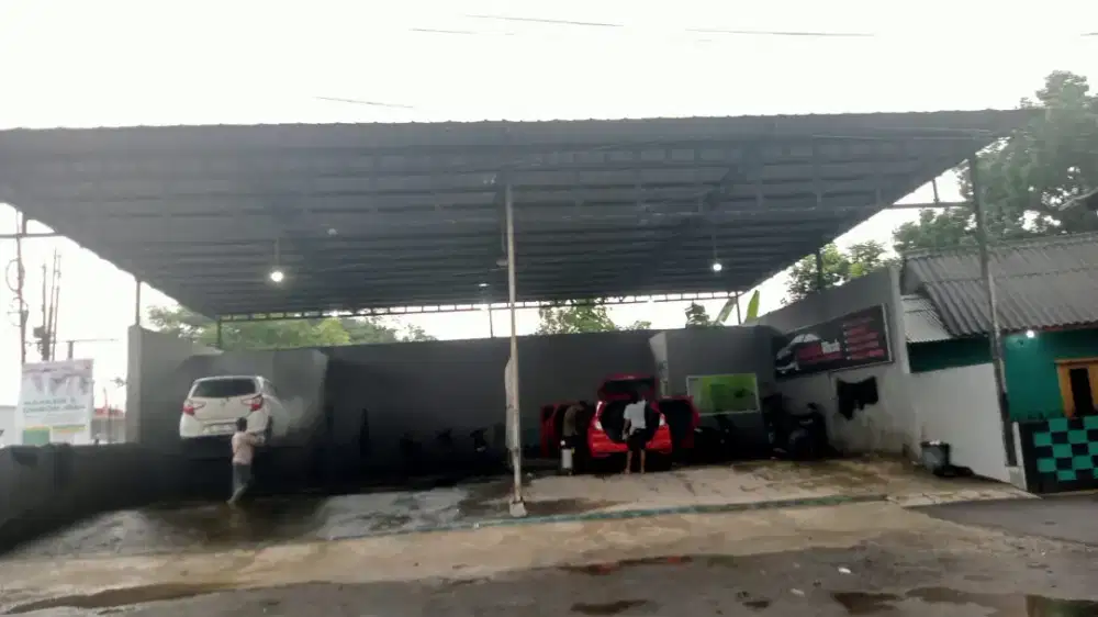 Jual/Kontrak Usaha Cucian Mobil Motor