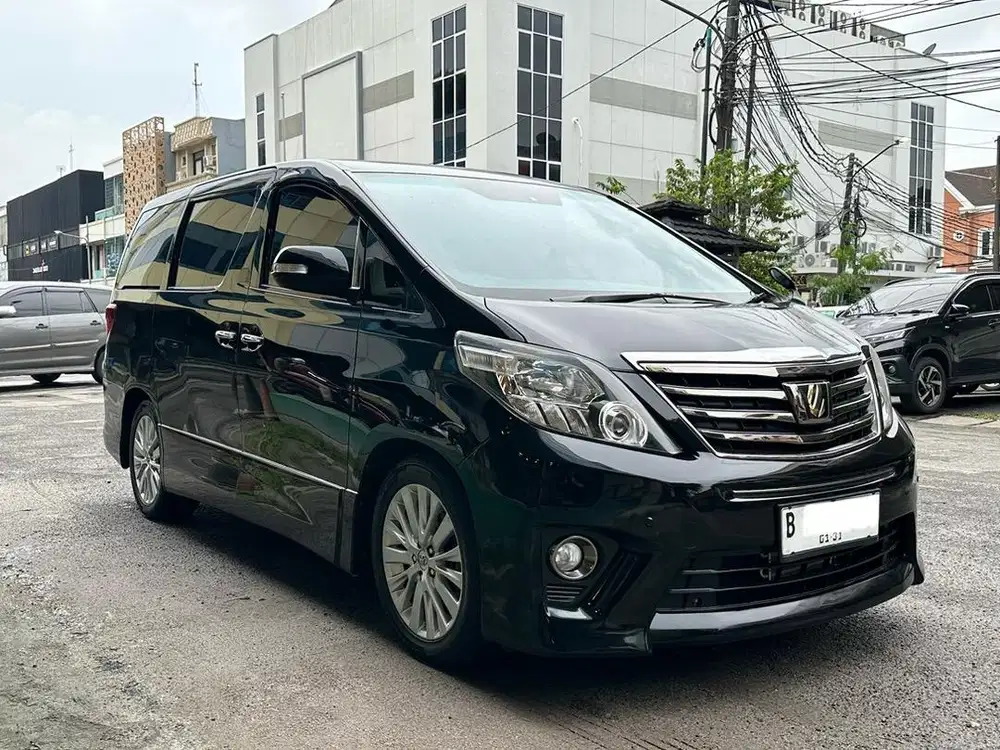 CASH TOYOTA ALPHARD S GOLD 2015