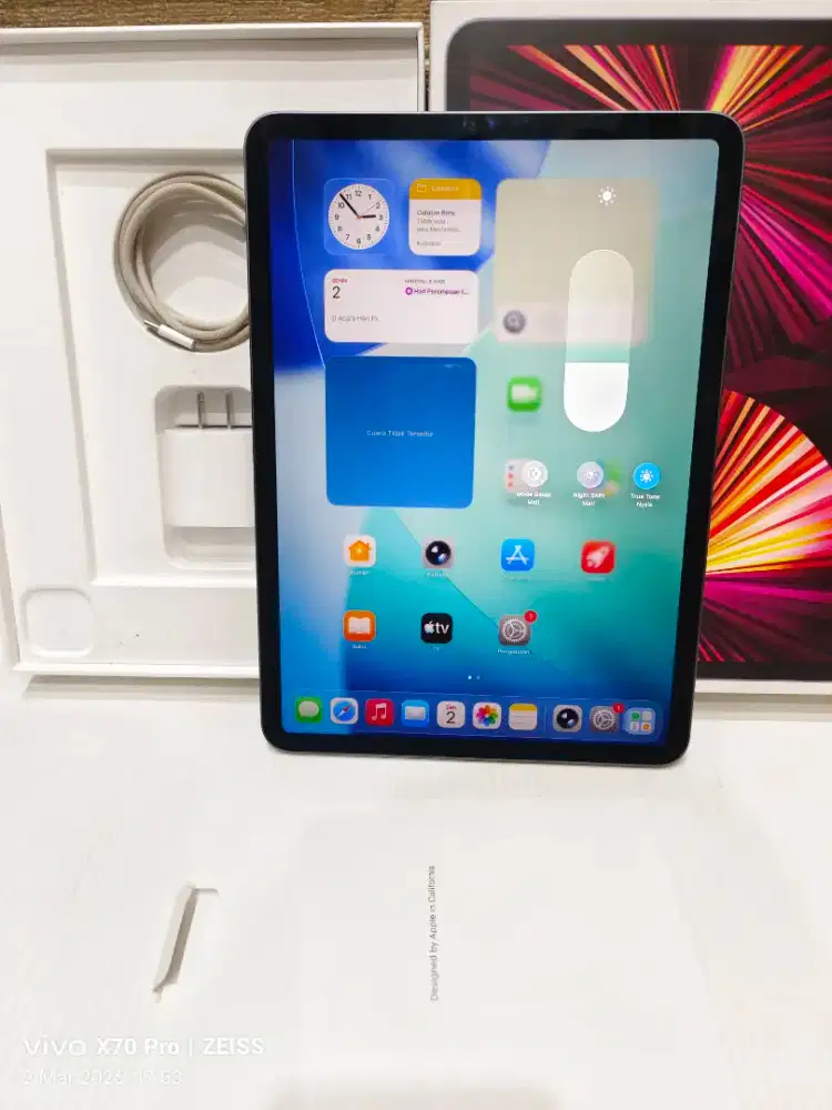 ipad pro M1 128gb 11-inc wifi only mulus like new fullset original