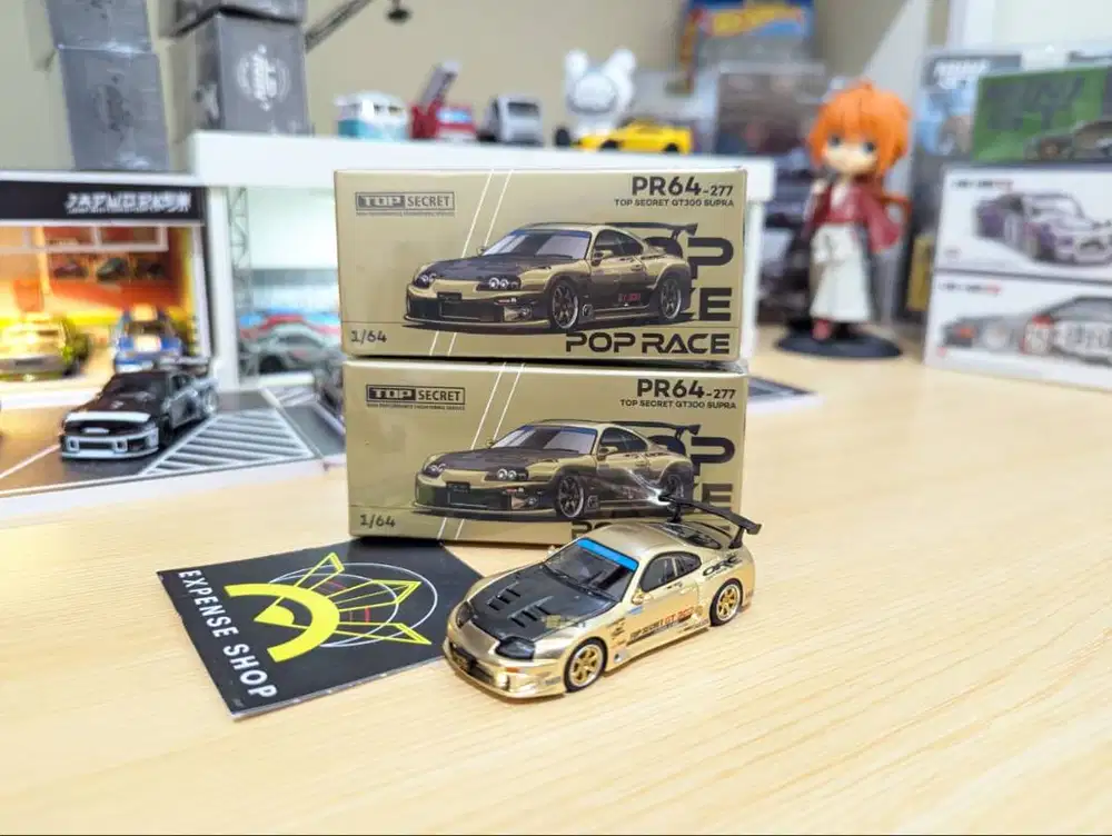 Pop race Toyota Supra GT300 dan model lain