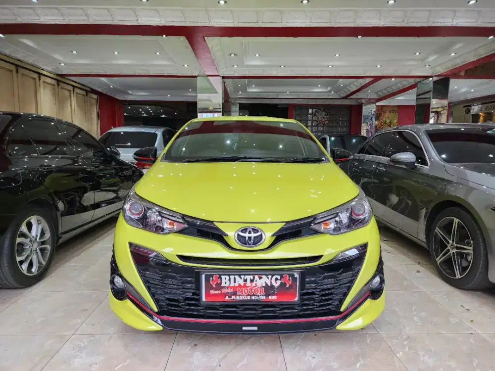 KM 9RB! YARIS TRD MT 2019 YELLOW / MODEL THN 2020 (BINTANG MOTOR)
